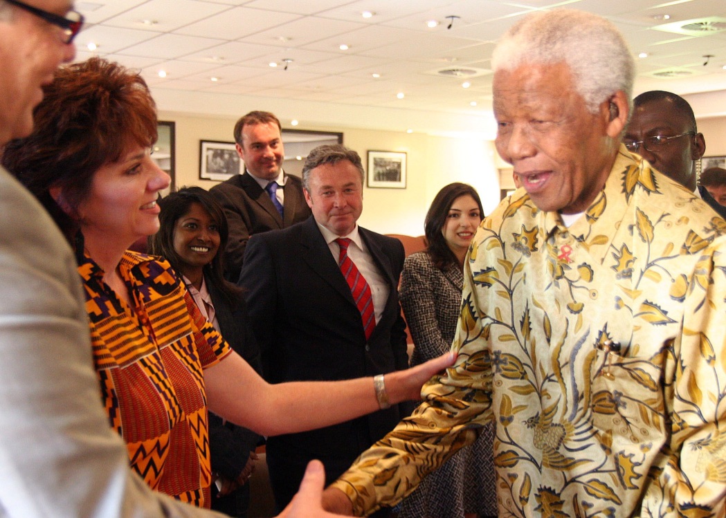 Best person I have ever met, Nelson Mandela.