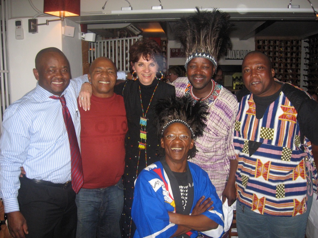 With Themba Masuku and Amapondo