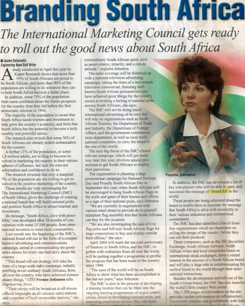 Media coverage celebrating Yvonne's influence, strategic insight, and public service values.