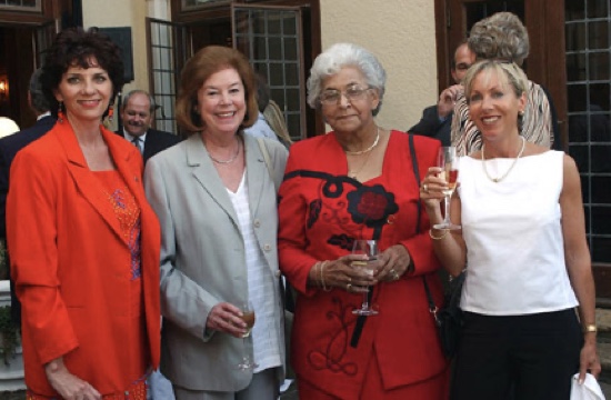 With Jane Raphaely and Frene Ginwala, Speaker of the House.